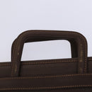 GUCCI Business Bag Leather 2way Brown Auth ep8518-8