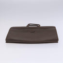 GUCCI Business Bag Leather 2way Brown Auth ep8518-5