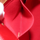 LOUIS VUITTON Monogram Vernis Reade MM Hand Bag Red Rouge M91086 LV Auth ep8521-20