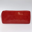 LOUIS VUITTON Monogram Vernis Reade MM Hand Bag Red Rouge M91086 LV Auth ep8521-5