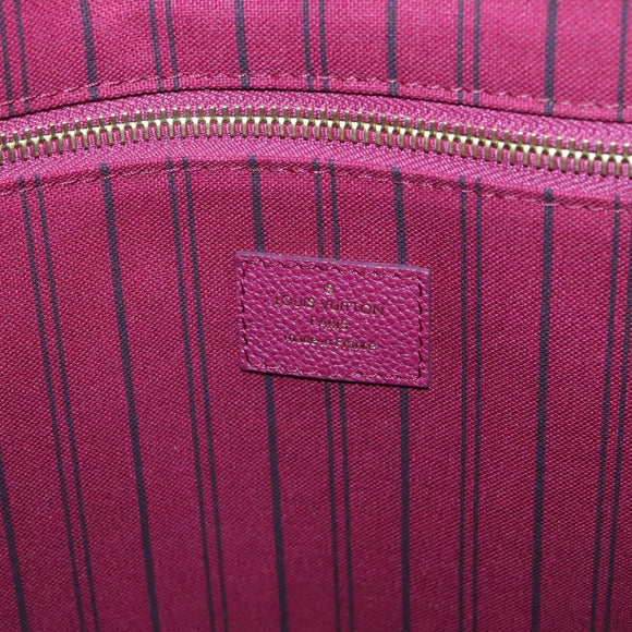 LOUIS VUITTON Monogram Empreinte Citadine GM Tote Bag Oroll M94049 Auth ep8522