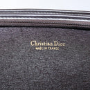 Christian Dior Trotter Canvas Shoulder Bag Brown Gold Auth ep8530-18