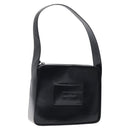 GUCCI Shoulder Bag Patent leather Black Silver 001 3032 Auth ep8533-1