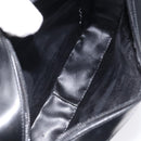 GUCCI Shoulder Bag Patent leather Black Silver 001 3032 Auth ep8533-11