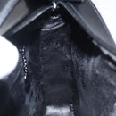 GUCCI Shoulder Bag Patent leather Black Silver 001 3032 Auth ep8533-18