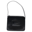 GUCCI Shoulder Bag Patent leather Black Silver 001 3032 Auth ep8533-13