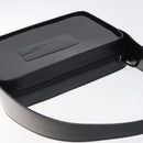 GUCCI Shoulder Bag Patent leather Black Silver 001 3032 Auth ep8533-6