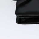 GUCCI Shoulder Bag Leather Black Gold 004 1781 0625 Auth ep8534-16