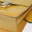 LOUIS VUITTON Monogram Vernis Spring Street Hand Bag Gris M91029 LV Auth ep8537-8