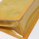 LOUIS VUITTON Monogram Vernis Spring Street Hand Bag Gris M91029 LV Auth ep8537-17