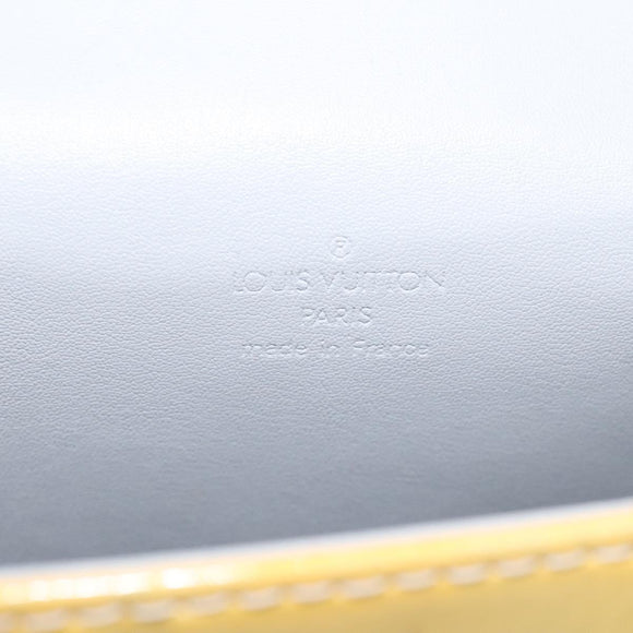 LOUIS VUITTON Monogram Vernis Spring Street Hand Bag Gris M91029 LV Auth ep8537