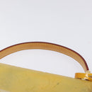 LOUIS VUITTON Monogram Vernis Spring Street Hand Bag Gris M91029 LV Auth ep8537-14