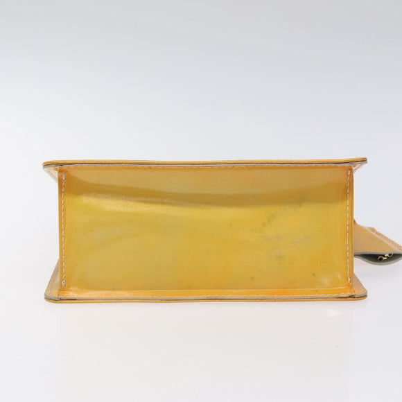 LOUIS VUITTON Monogram Vernis Spring Street Hand Bag Gris M91029 LV Auth ep8537