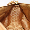 GUCCI Hand Bag Suede Pink Gold 000 0851 Auth ep8548-19