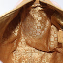 GUCCI Hand Bag Suede Pink Gold 000 0851 Auth ep8548-20