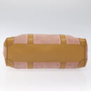 GUCCI Hand Bag Suede Pink Gold 000 0851 Auth ep8548-5