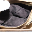 GUCCI Shoulder Bag Leather Brown Gold Auth ep8554-11