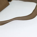 GUCCI Shoulder Bag Leather Brown Gold Auth ep8554-7