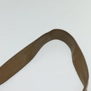 GUCCI Shoulder Bag Leather Brown Gold Auth ep8554-8