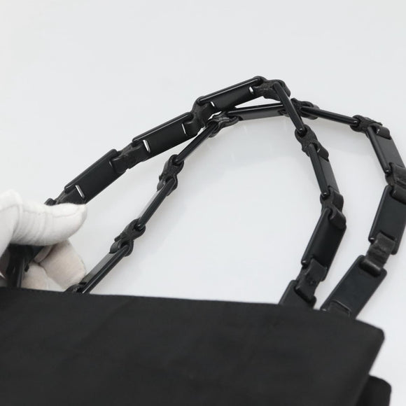 PRADA Hand Bag Nylon plastic Auth ep8556