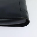 GUCCI Shoulder Bag Leather Navy Gold Auth ep8557-17