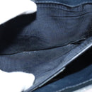 GUCCI Shoulder Bag Leather Navy Gold Auth ep8557-21