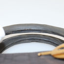 Christian Dior Canage Hand Bag Nylon Brown Gold Auth ep8590-8