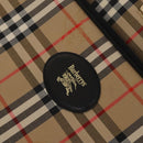 Burberrys Nova Check Garment Cover Canvas Beige Gold Auth ep8592-18