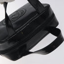 GUCCI Hand Bag Patent Leather Black Silver 000 1274 0505 Auth ep8594-6