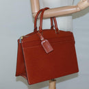 LOUIS VUITTON Epi Riviera Hand Bag Brown M48183 LV Auth ep8602-21