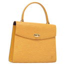 LOUIS VUITTON Epi Malesherbes Hand Bag Tassili Yellow Jonne M52379 Auth ep8616-1