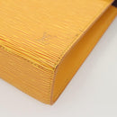 LOUIS VUITTON Epi Malesherbes Hand Bag Tassili Yellow Jonne M52379 Auth ep8616-16