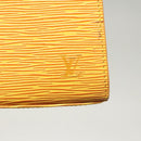 LOUIS VUITTON Epi Malesherbes Hand Bag Tassili Yellow Jonne M52379 Auth ep8616-20