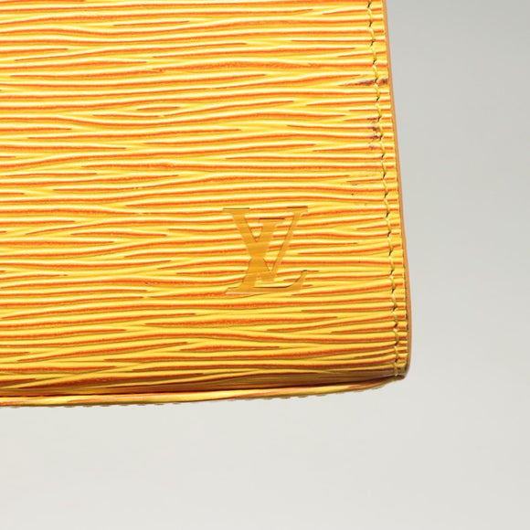 LOUIS VUITTON Epi Malesherbes Hand Bag Tassili Yellow Jonne M52379 Auth ep8616