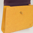 LOUIS VUITTON Epi Malesherbes Hand Bag Tassili Yellow Jonne M52379 Auth ep8616-21