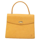LOUIS VUITTON Epi Malesherbes Hand Bag Tassili Yellow Jonne M52379 Auth ep8616-13