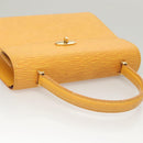 LOUIS VUITTON Epi Malesherbes Hand Bag Tassili Yellow Jonne M52379 Auth ep8616-7