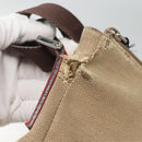 GUCCI Guccissima Shoulder Bag Canvas Beige 257301 Auth ep8622-9