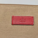 GUCCI Guccissima Shoulder Bag Canvas Beige 257301 Auth ep8622-18