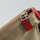 GUCCI Guccissima Shoulder Bag Canvas Beige 257301 Auth ep8622-10