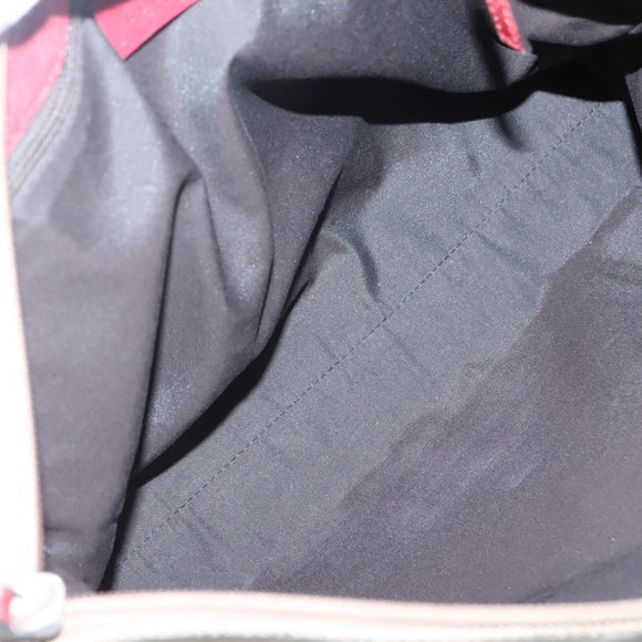 GUCCI Guccissima Shoulder Bag Canvas Beige 257301 Auth ep8622