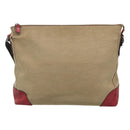 GUCCI Guccissima Shoulder Bag Canvas Beige 257301 Auth ep8622-2
