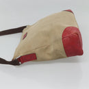 GUCCI Guccissima Shoulder Bag Canvas Beige 257301 Auth ep8622-4