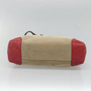 GUCCI Guccissima Shoulder Bag Canvas Beige 257301 Auth ep8622-5