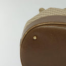 GUCCI Shoulder Bag Canvas Beige Gold Auth ep8623-9