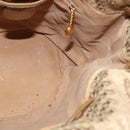 GUCCI Shoulder Bag Canvas Beige Gold Auth ep8623-18