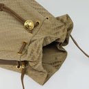 GUCCI Shoulder Bag Canvas Beige Gold Auth ep8623-6