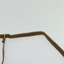 GUCCI Shoulder Bag Canvas Beige Gold Auth ep8623-8