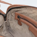 BOTTEGA VENETA INTRECCIATO Shoulder Bag Leather Brown Auth ep8637V-20