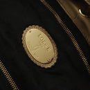 LOEWE Nappa Aire Anagram Hand Bag Leather Gold Tone Auth ep8639-18